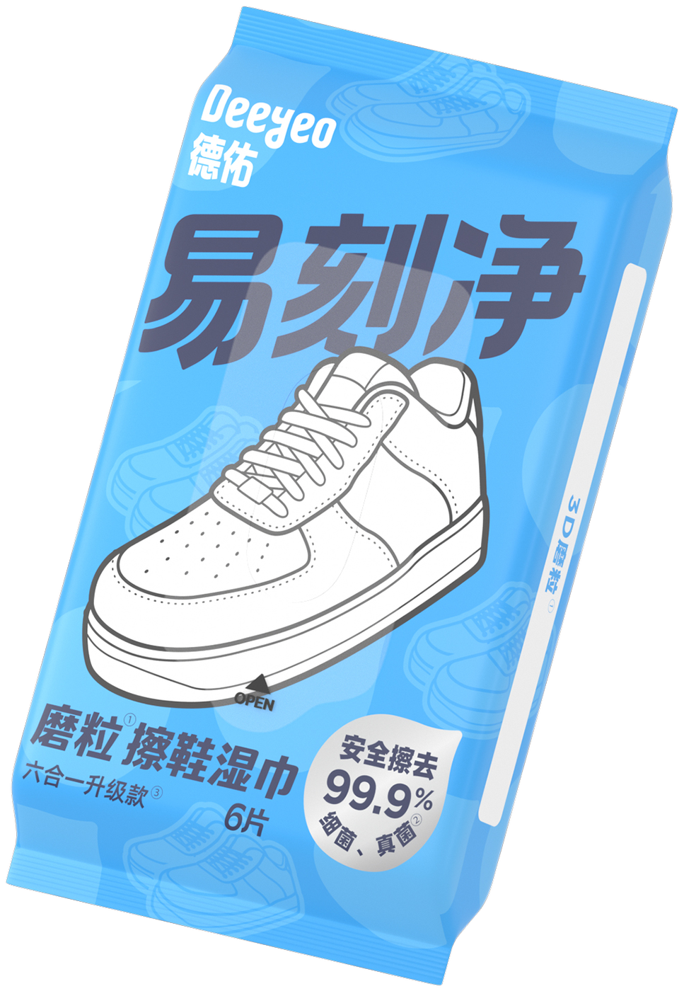 Deeyeo Shoe Cleaning Wipes